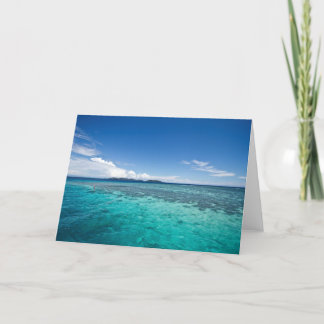 Cartes Pour Fêtes Annuelles Reef côtier, Fidji
