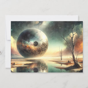 Cartes Pour Fêtes Annuelles Réflexions sur le chaos