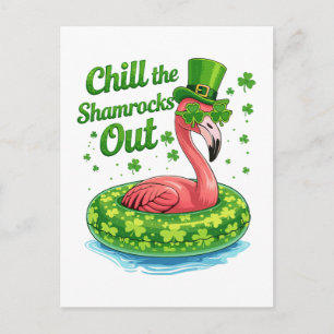 Cartes Pour Fêtes Annuelles Refroidir les trèfles drôle St Patrick's Day