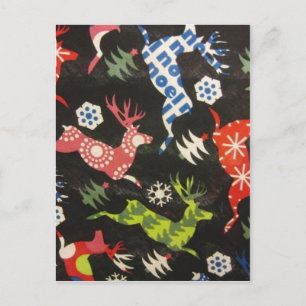 Cartes Pour Fêtes Annuelles Reindeer