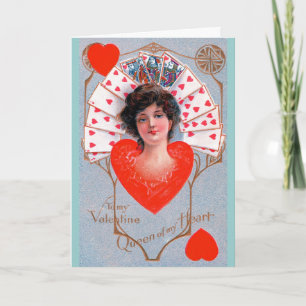 Cartes Pour Fêtes Annuelles REINE DES COEURS, Saint Valentin