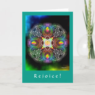 Cartes Pour Fêtes Annuelles Réjouissez-vous