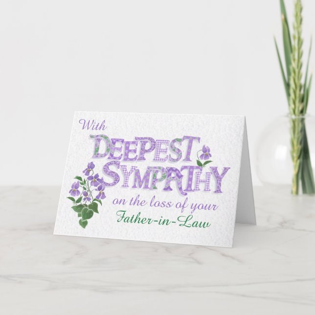 Cartes Pour Fêtes Annuelles Relation personnalisée Sympathie la plus profonde  (Devant)
