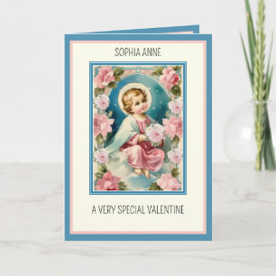 Cartes Pour Fêtes Annuelles Religieux Jésus Valentin pour garçon ou fille