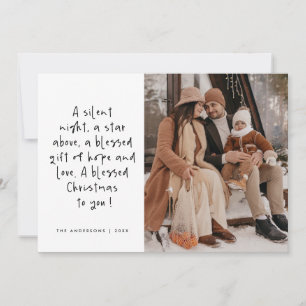 Cartes Pour Fêtes Annuelles Religieux, Joyeux Noël, Photo de famille chrétienn