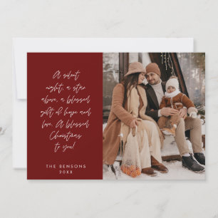 Cartes Pour Fêtes Annuelles Religieux, Joyeux Noël, Photo de la famille chréti