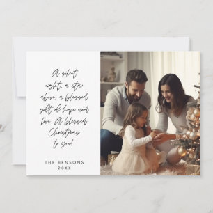 Cartes Pour Fêtes Annuelles Religieux, Joyeux Noël, Photo de la famille chréti