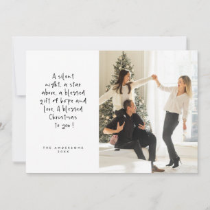 Cartes Pour Fêtes Annuelles Religieux, Joyeux Noël, Photo de la famille chréti