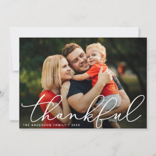 Cartes Pour Fêtes Annuelles remerciant bon thanksgiving des voeux d'automne