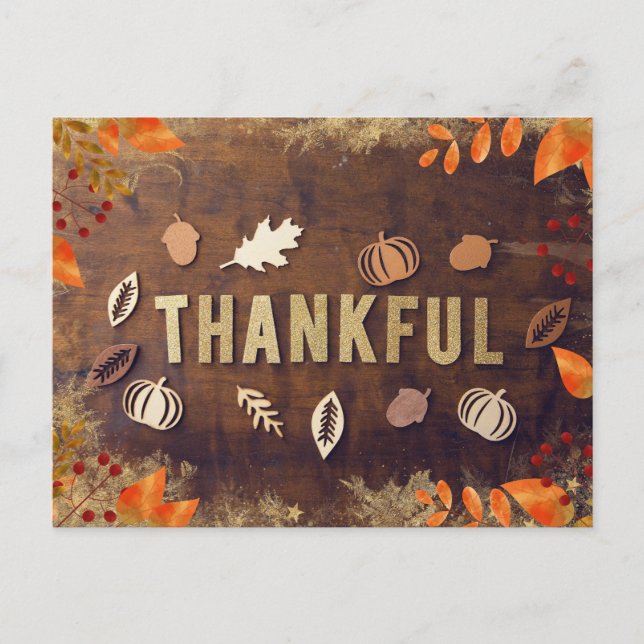 Cartes Pour Fêtes Annuelles Remerciements (Devant)