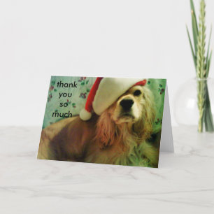 CARTES POUR FÊTES ANNUELLES REMERCIER "VOUS" ET **VOUS REMERCIER*** AUSSI