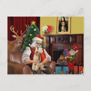 Cartes Pour Fêtes Annuelles Renard de fer de Père Noël (#3)