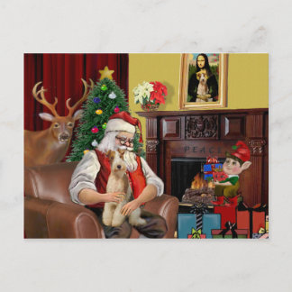 Cartes Pour Fêtes Annuelles Renard de fer de Père Noël (#3)