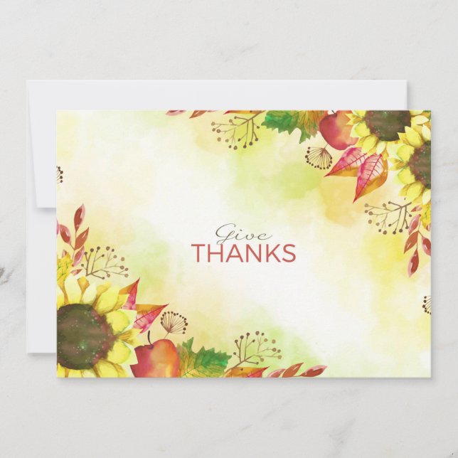 Cartes Pour Fêtes Annuelles Rendez Grâce (Devant)