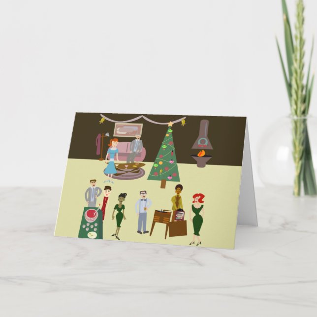 Cartes Pour Fêtes Annuelles Rends-Le Joyeux ! (Devant)