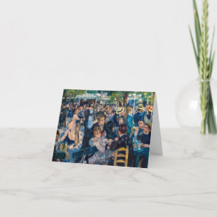 Cartes Pour Fêtes Annuelles Renoir - Bonne année / Danse à Moulin Galette