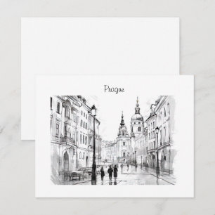 Cartes Pour Fêtes Annuelles République tchèque de Prague