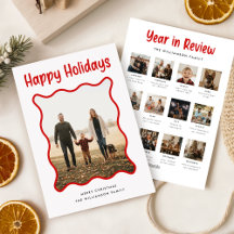 Résumé de l'année Collage de photos de l'animal de