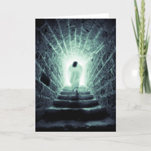 Cartes Pour Fêtes Annuelles Résurrection de Jésus-Christ