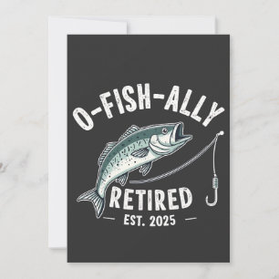 Cartes Pour Fêtes Annuelles Retraité à la retraite à l'est 2025 Fisher Papa Re
