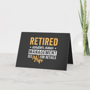 Cartes Pour Fêtes Annuelles retraité sous la nouvelle direction, voir femme po