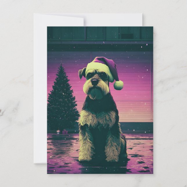 Cartes Pour Fêtes Annuelles Retro Christmas Cards (Devant)