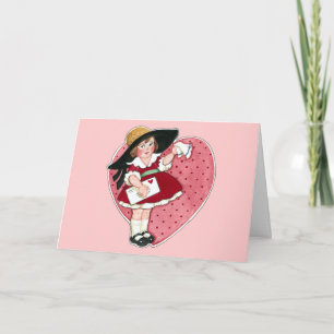 Cartes Pour Fêtes Annuelles Retro Valentine