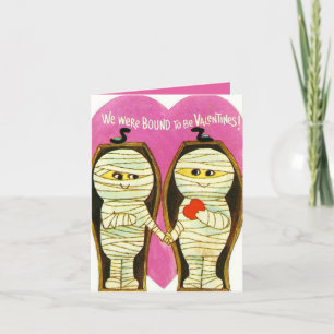 Cartes Pour Fêtes Annuelles retro vintage Valentine maman ajouter un sentiment