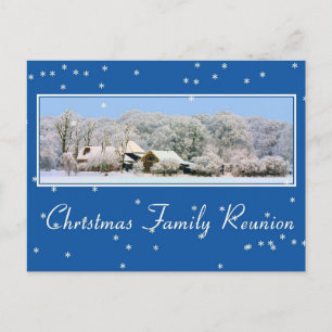 Cartes Pour Fêtes Annuelles Réunion de famille de Noël