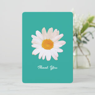 Cartes Pour Fêtes Annuelles Rêve de Fleur de Marguerite – Remerciement Botaniq