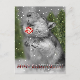 Cartes Pour Fêtes Annuelles Rêve de Noël de la gerbille