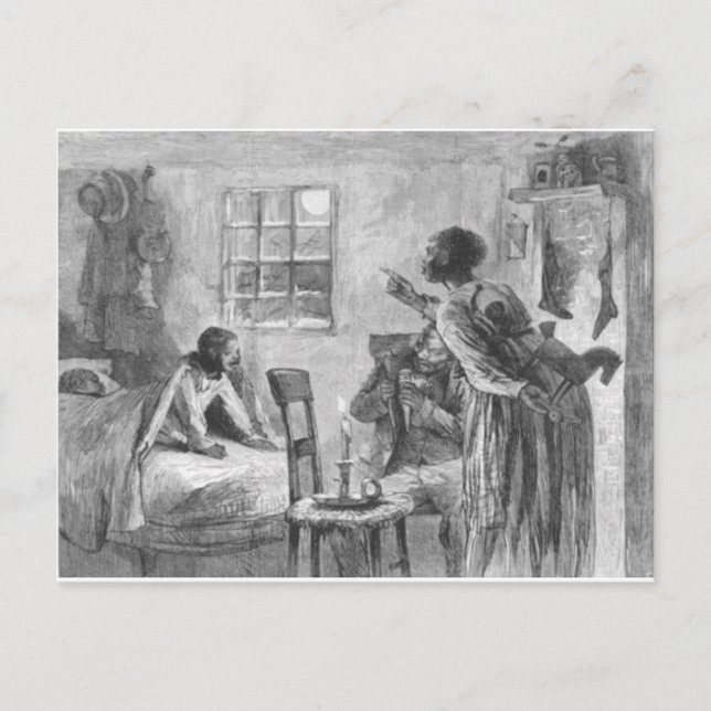 Cartes Pour Fêtes Annuelles Réveillon pour enfants le soir de Noël (Devant)