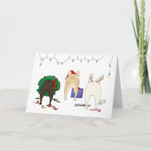 Cartes Pour Fêtes Annuelles Rien, mais un Noël français