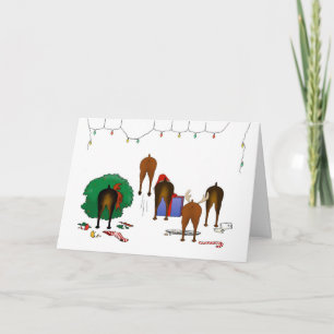 Cartes Pour Fêtes Annuelles Rien n'aboutent Noël de Pin de minute