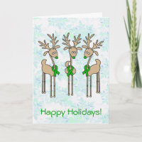 Rindeer à ruban vert (cancer du foie)