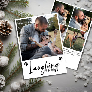 Cartes Pour Fêtes Annuelles Rire Drôle Tout Le Chemin Pet Cinq Photo