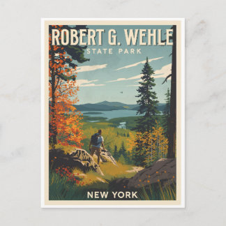Cartes Pour Fêtes Annuelles Robert G. Wehle State Park - New York