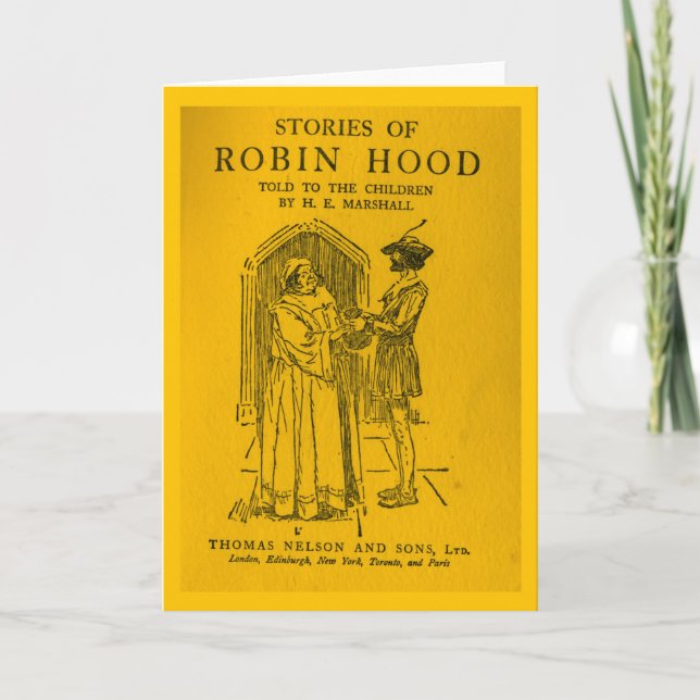 Cartes Pour Fêtes Annuelles Robin Hood Comme On L'A Dit (Devant)