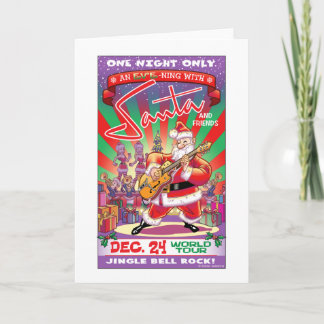 Cartes Pour Fêtes Annuelles Roches de Père Noël !