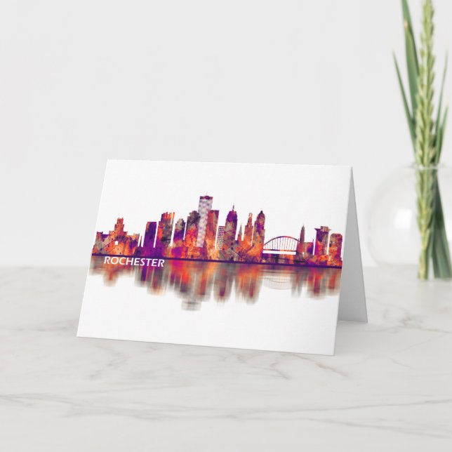 Cartes Pour Fêtes Annuelles Rochester New York (Devant)