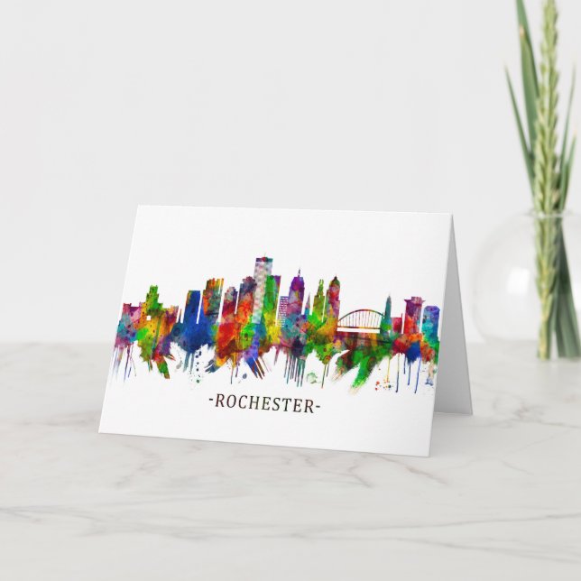 Cartes Pour Fêtes Annuelles Rochester New York (Devant)