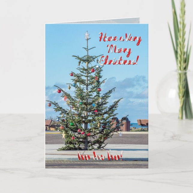 Cartes Pour Fêtes Annuelles Rockaway Beach, OU - Avoir Très Joyeux Noël (Devant)