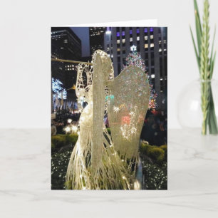 Cartes Pour Fêtes Annuelles Rockefeller Plaza NYC Christmas Angel