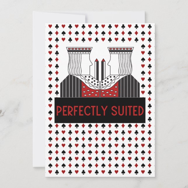 Cartes Pour Fêtes Annuelles Roi et Roi PARFAITEMENT ADAPTÉ Gay Love Salutation (Devant)