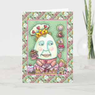 CARTES POUR FÊTES ANNUELLES ROI HUMAIN DES COEURS ET DES CONFECTIONS, VALENTIN