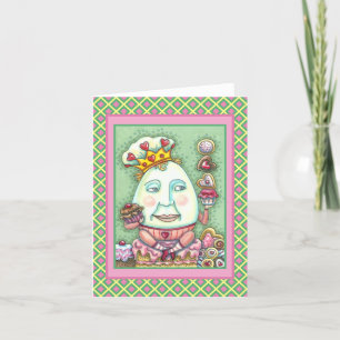 CARTES POUR FÊTES ANNUELLES ROI HUMAIN DES COEURS ET DES CONFECTIONS, VALENTIN