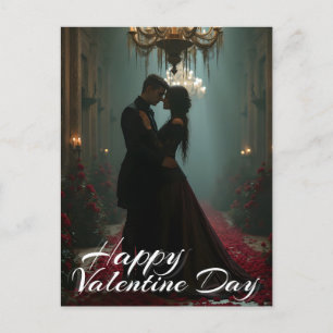 Cartes Pour Fêtes Annuelles Romance dans la salle Rose pour la Saint Valentin