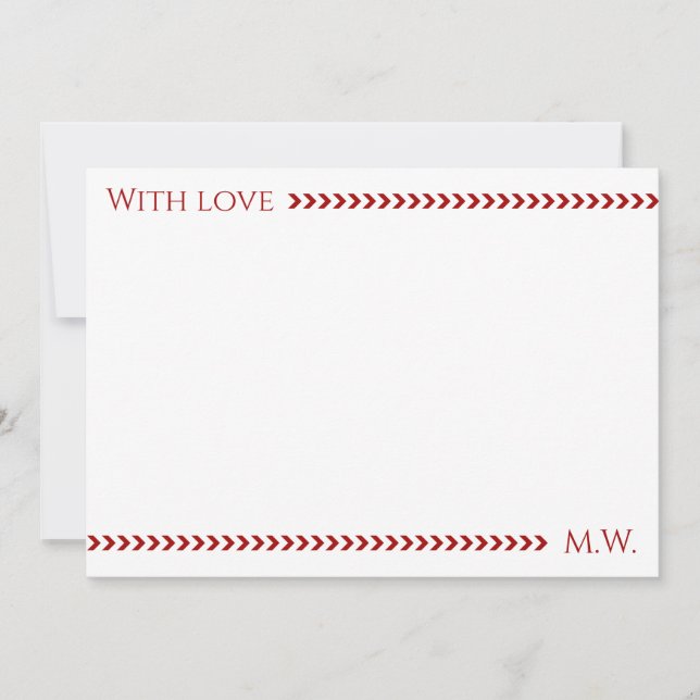 Cartes Pour Fêtes Annuelles Romantic Gift Wrap for Anniversary (Devant)