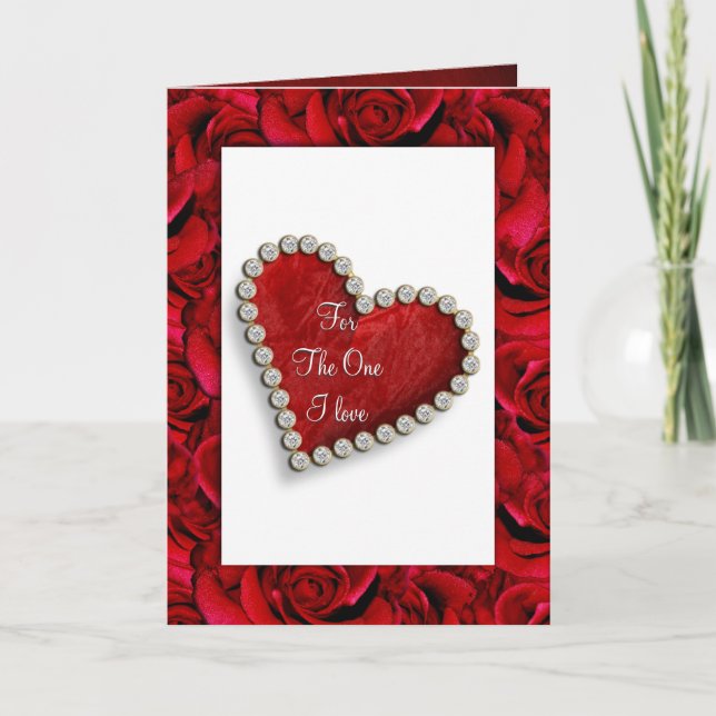 Cartes Pour Fêtes Annuelles Romantique anniversaire valentine amour poème (Devant)