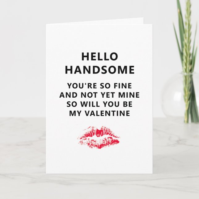 Cartes Pour Fêtes Annuelles Romantique Valentines Jour pour petit ami Personna (Devant)